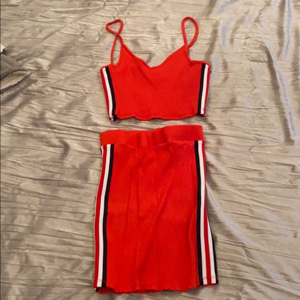 Skirt matching set